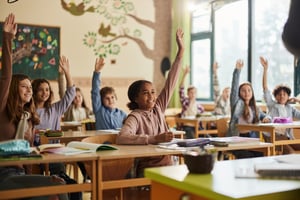 Kinderen in de klas