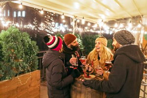 Gezellige winterbar