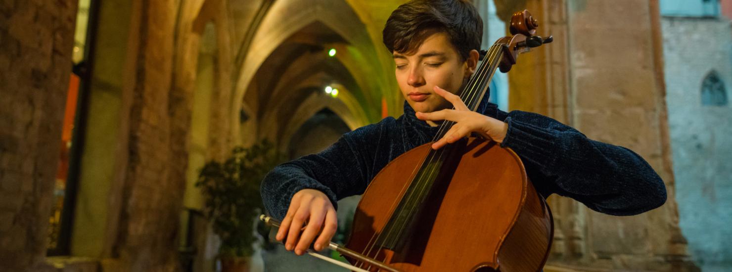 Live muziek in monumentaal kader