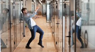 Dansen op het werk
